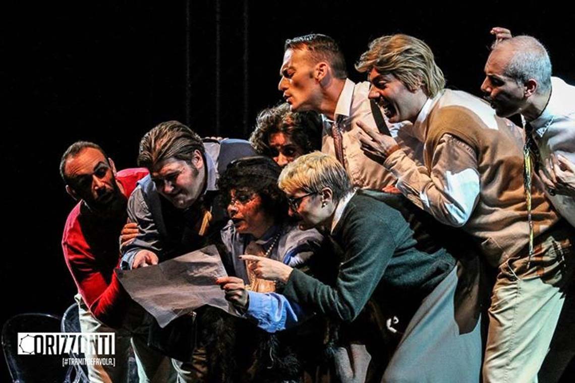 Opera Dittico Pierrot Lunaire/ Gianni Schicchi del regista Roberto Catalano, al Orizzonti Festival, Chiusi . 