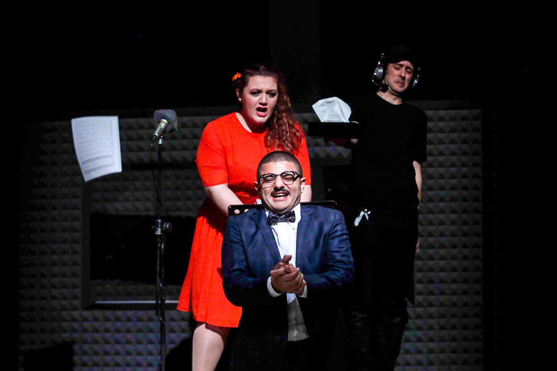 Opera La Serva Padrona del regista Roberto Catalano, al Teatro Massimo, Sala Onu, Palermo.